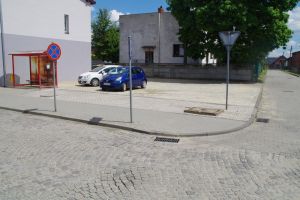 Plac przy ul. Żwirki i Wigury w Kaletach utwardzony 