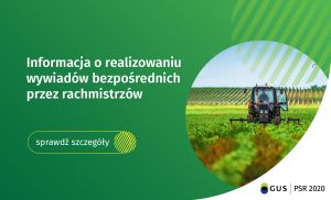 Informacja na temat sposobu realizacji powszechnego spisu rolnego 2020